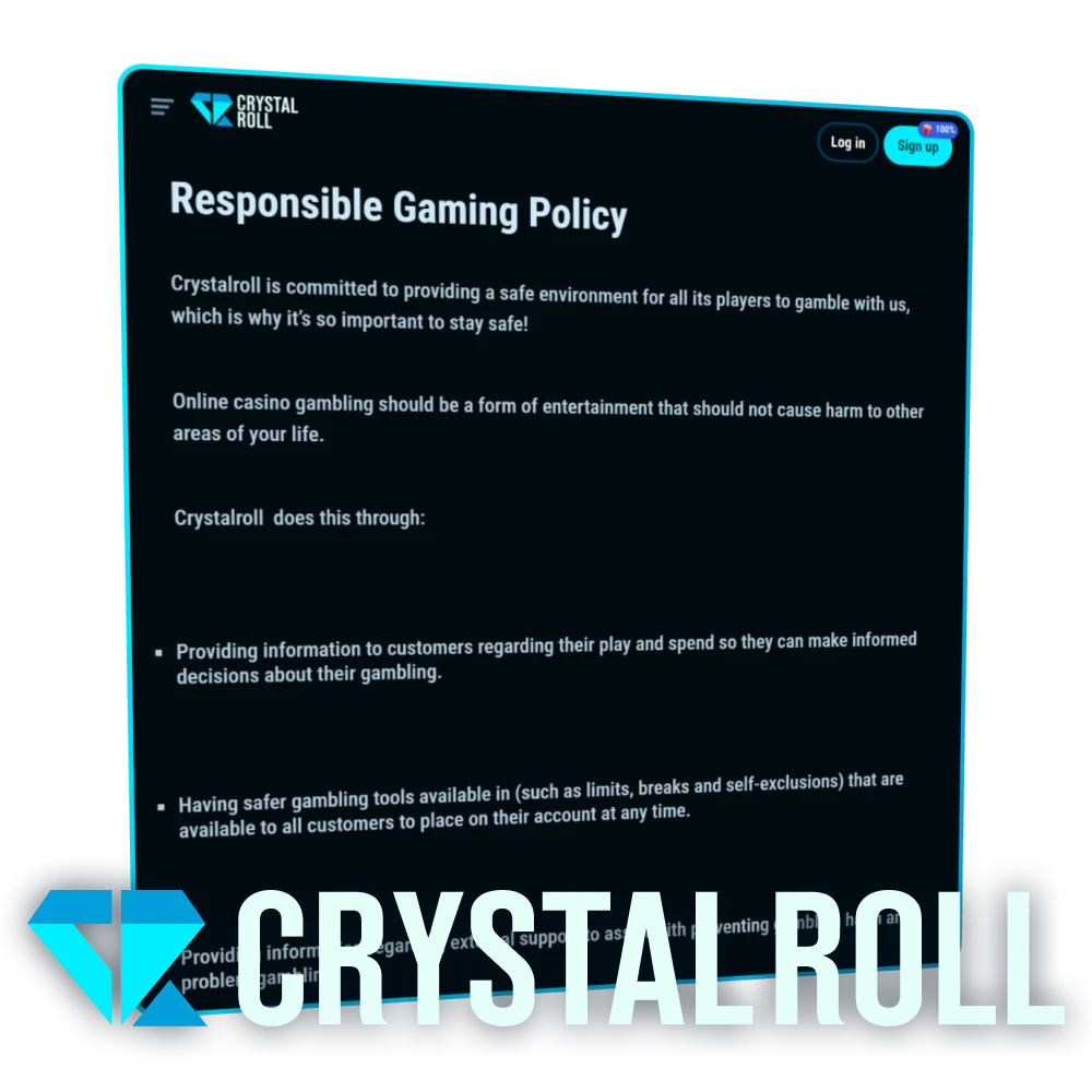 Verantwoord wedden op sport en casino's bij Crystalroll.