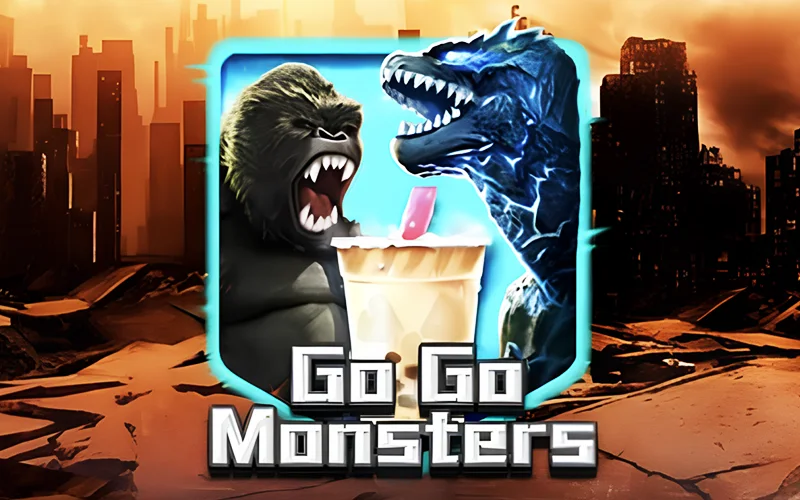 Ga op avontuur met Go Go Monsters Slots op CrystalRoll.