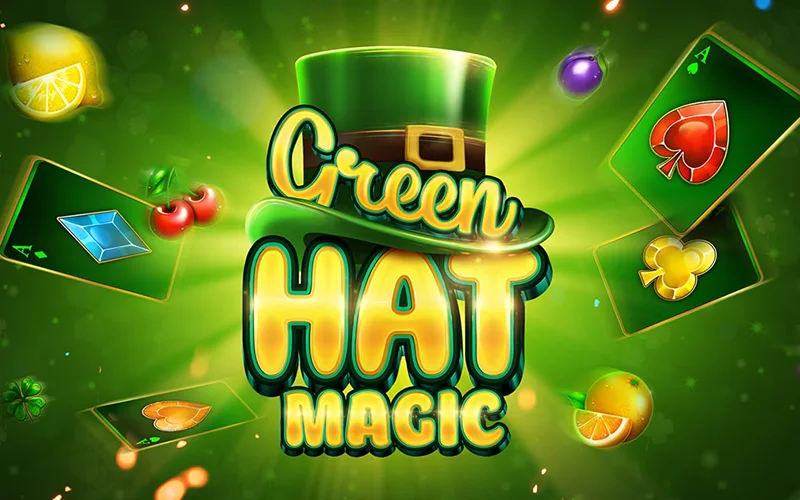 Laat je betoveren door Green Hat Magic Slots op CrystalRoll.