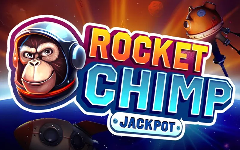 Vlieg hoog met Rocket Chimp Jackpot op CrystalRoll.