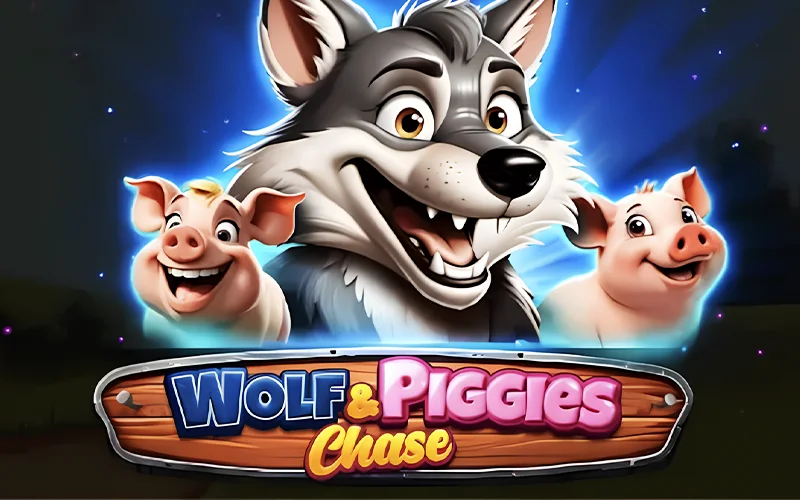 Ervaar de achtervolging in Wolf & Piggies Chase bij CrystalRoll.